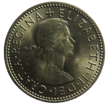 Load image into Gallery viewer, 1966 Queen Elizabeth II Shilling Coin (Scottish Reverse) High Grade
