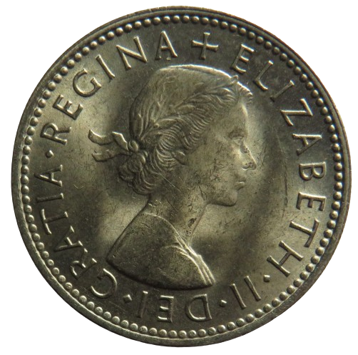 1965 Queen Elizabeth II Shilling Coin (Scottish Reverse) High Grade