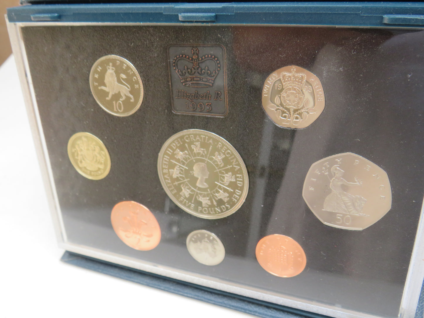 1993 United Kingdom Proof Coin Collection / Set By The Royal Mint