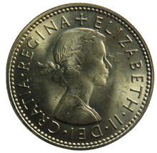 Load image into Gallery viewer, 1963 Queen Elizabeth II Shilling Coin (English Reverse) High Grade
