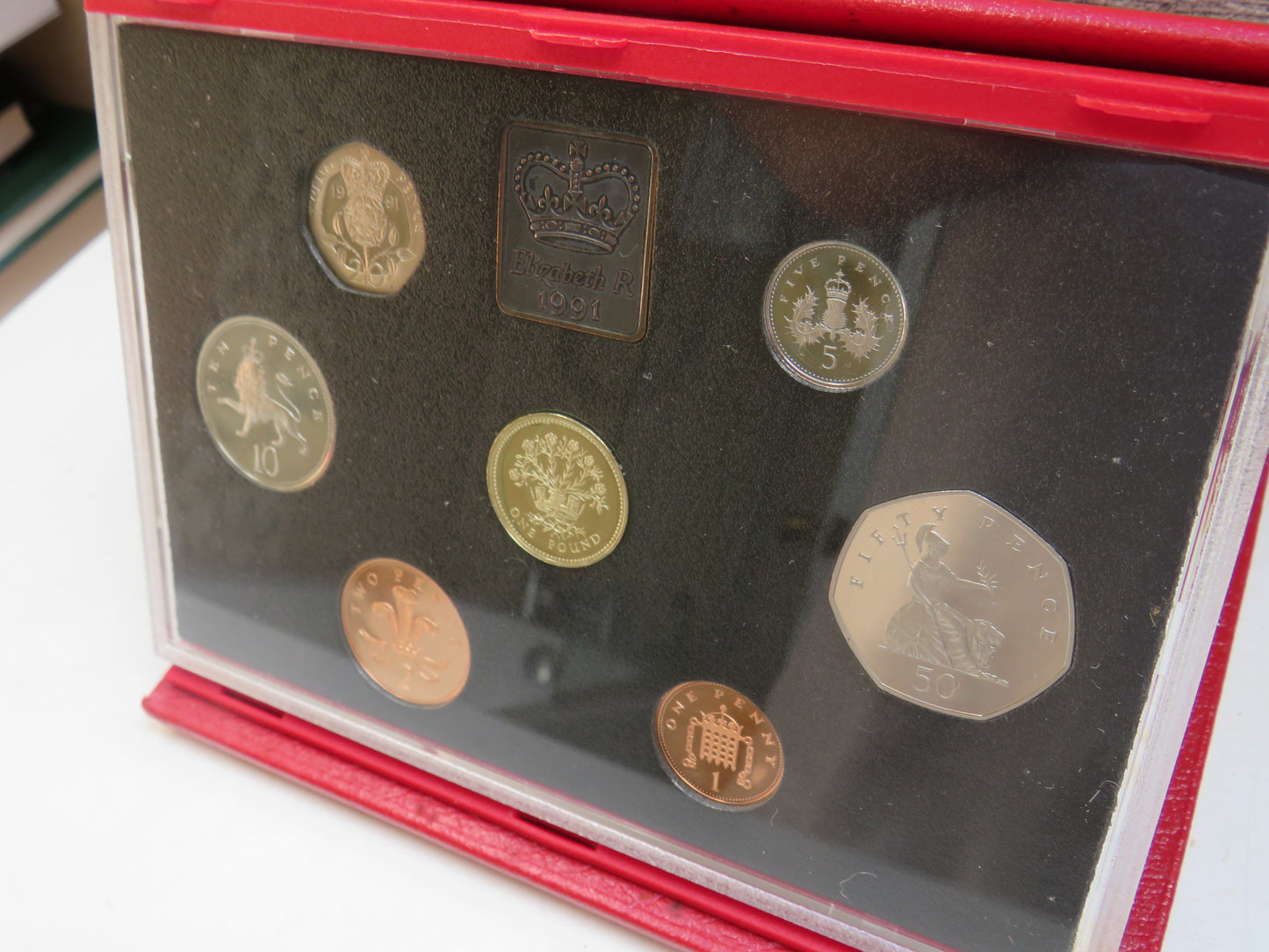 1991 United Kingdom Proof Coin Collection / Set By The Royal Mint