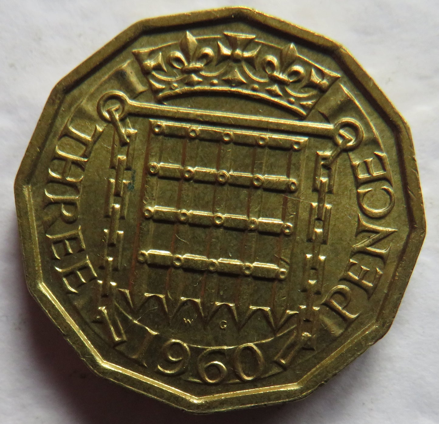 1960 Queen Elizabeth II Threepence Coin In High Grade - Great Britain