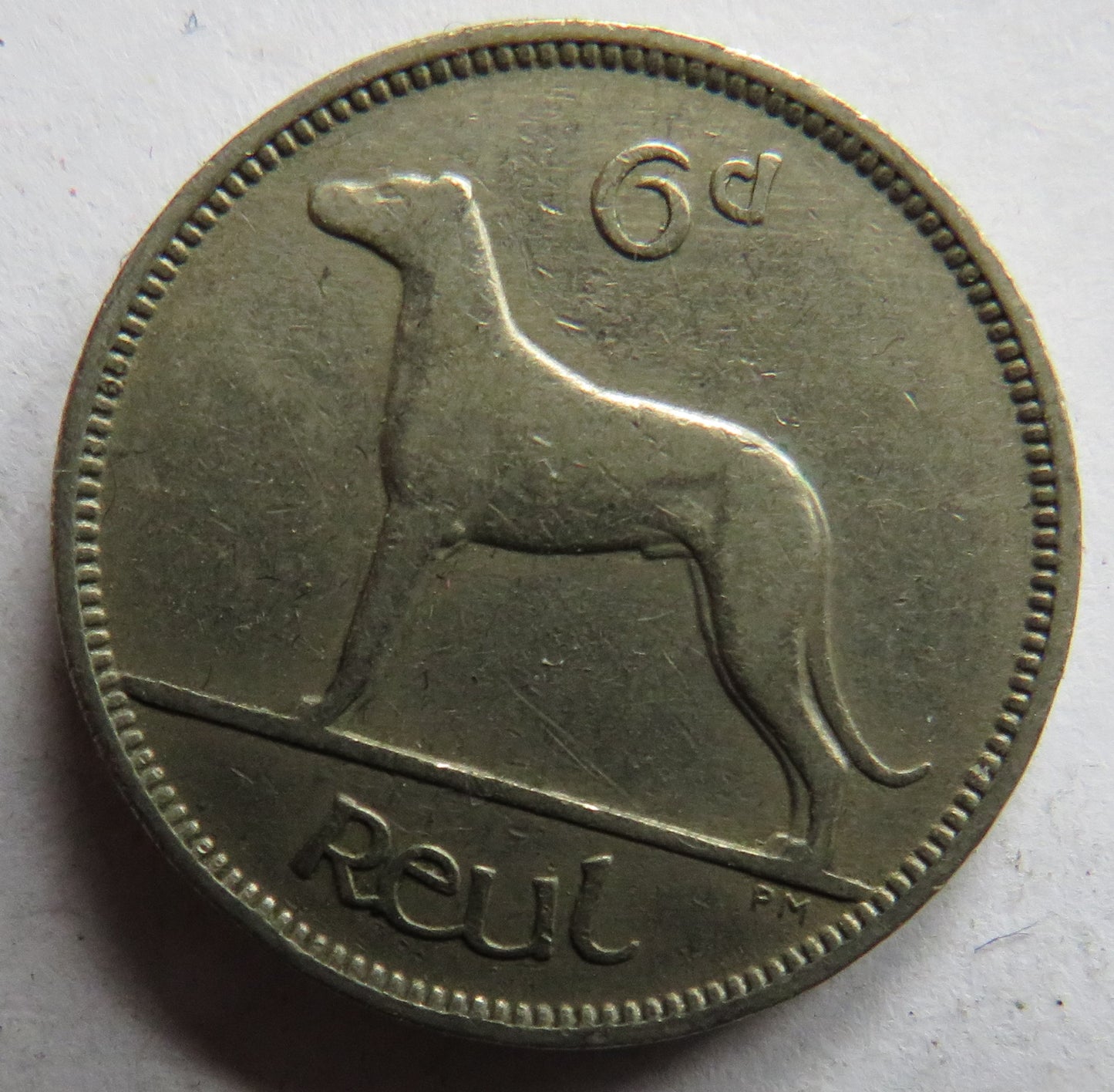 1949 Ireland Eire Sixpence Coin