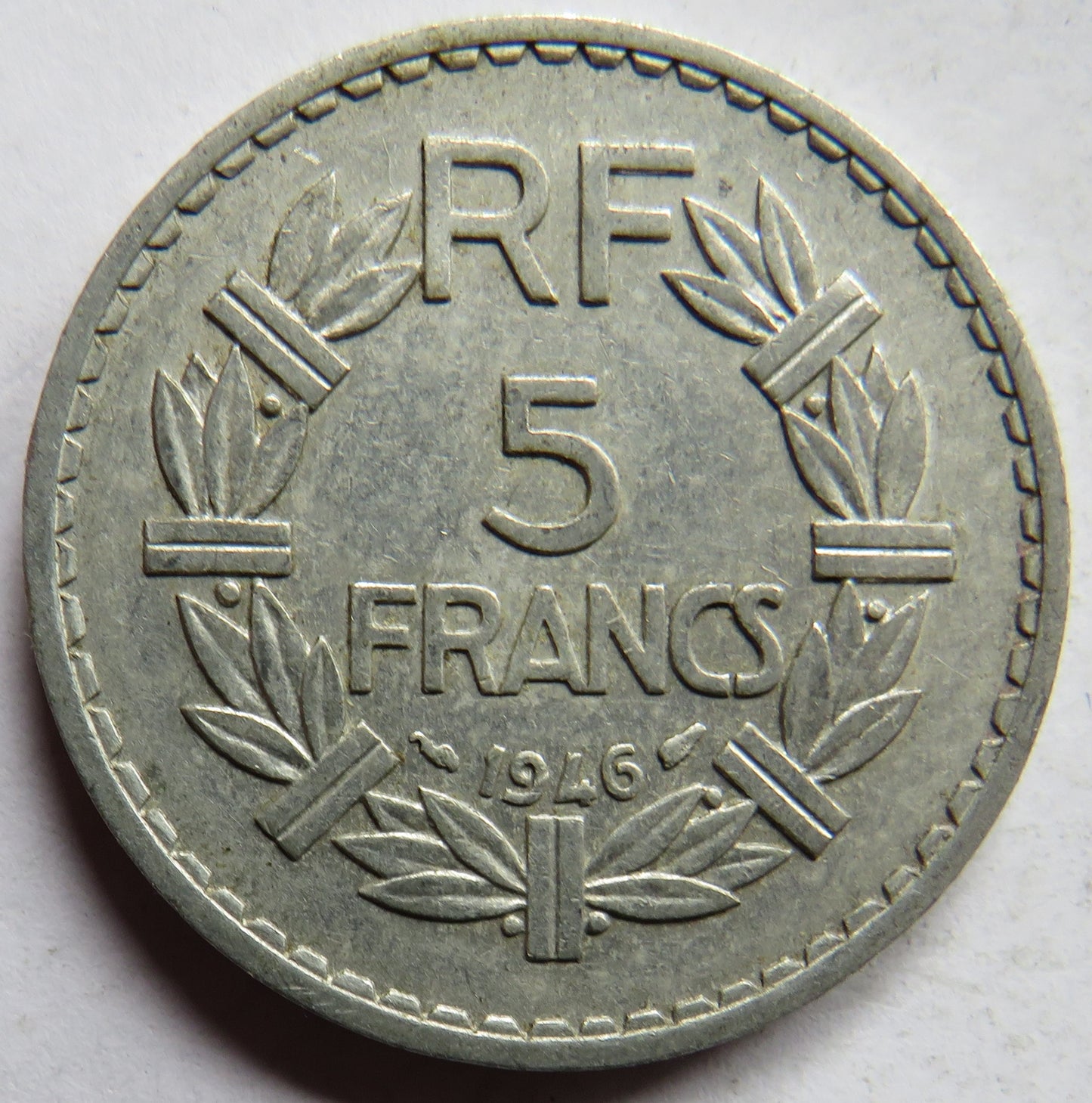 1946 France 5 Francs Coin