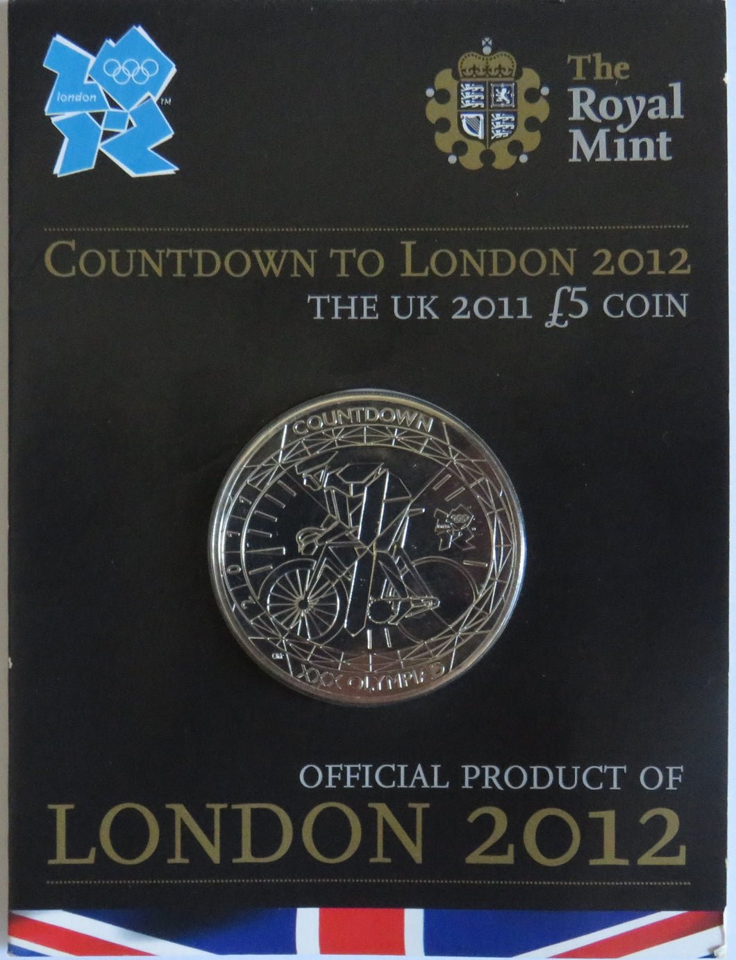 Countdown To London 2012 The UK 2011 £5 Coin