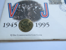 Load image into Gallery viewer, 1945-1995 50th Anniversary End of World War II £2 Coin &amp; Stamp Cover
