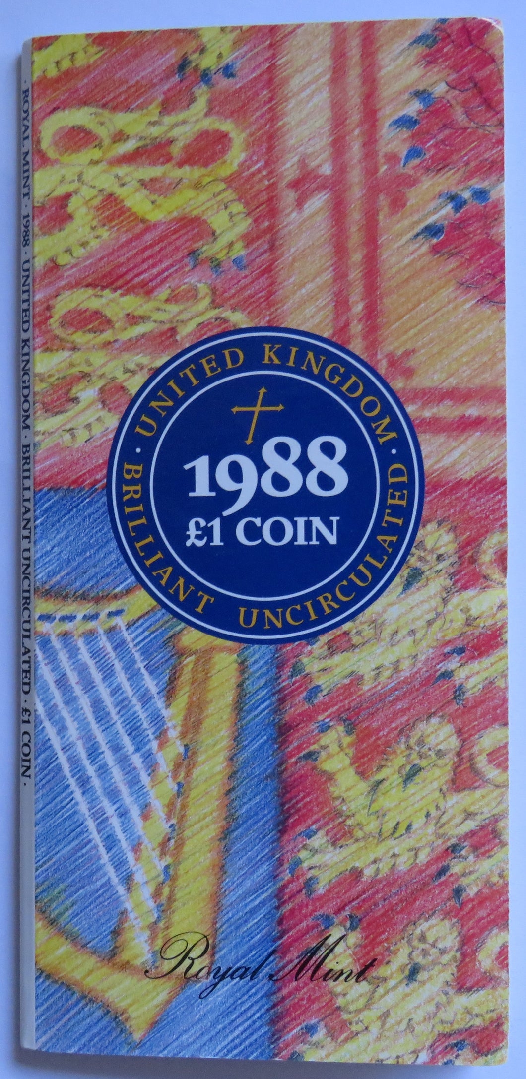 1988 United Kingdom Brilliant Uncirculated £1 One Pound Coin