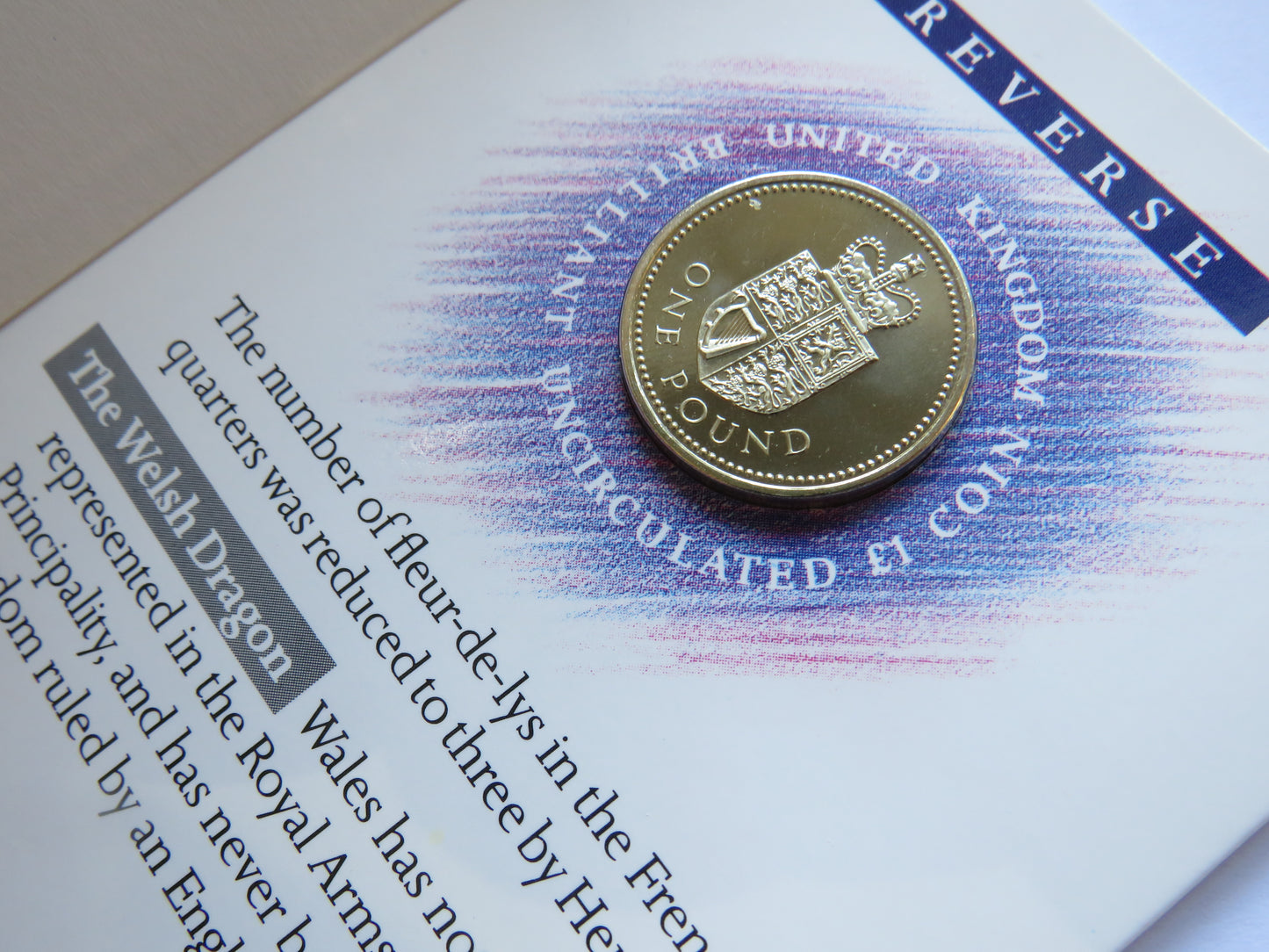 1988 United Kingdom Brilliant Uncirculated £1 One Pound Coin