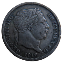 Load image into Gallery viewer, 1816 King George III Silver Shilling Coin - Great Britain
