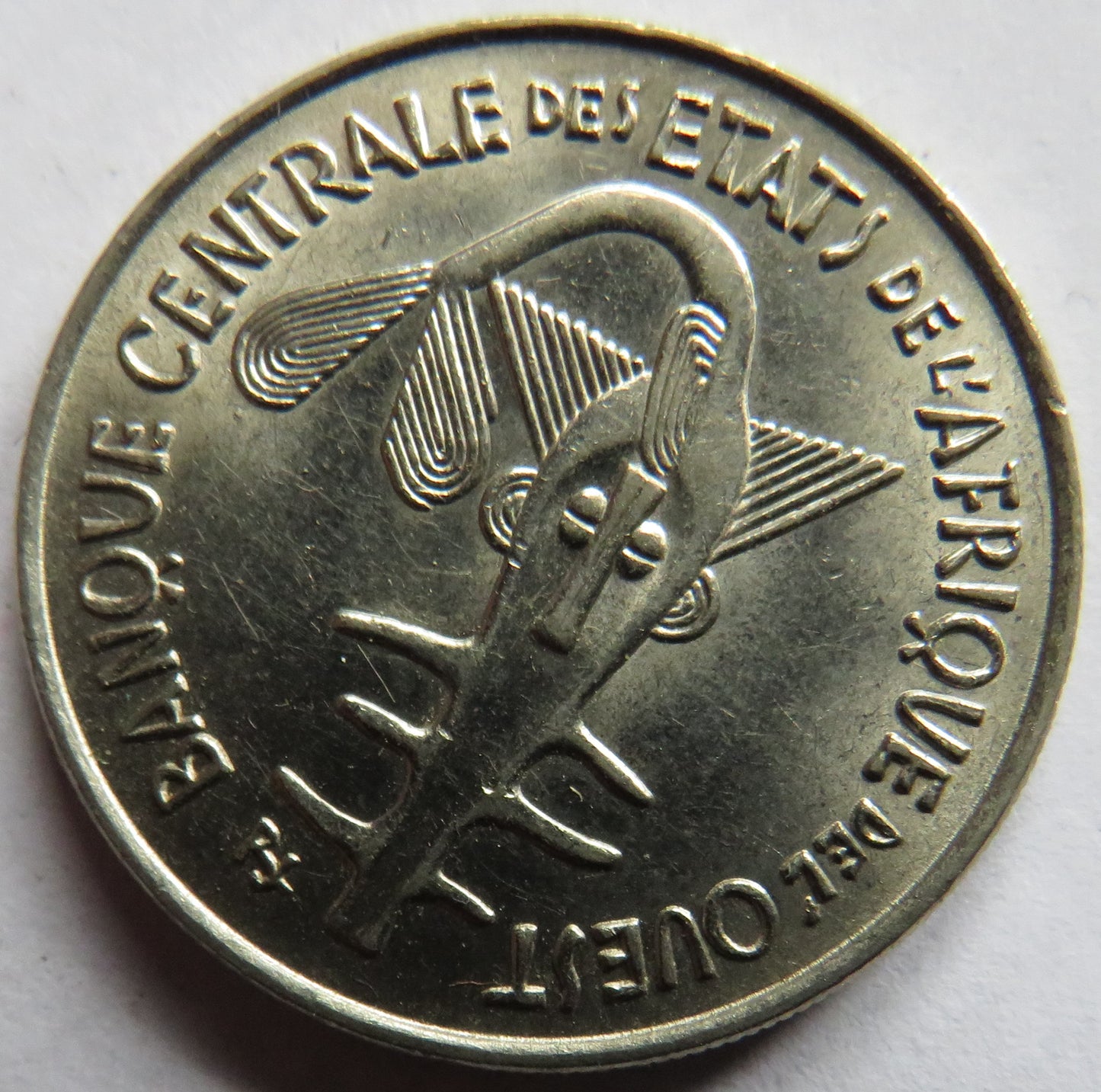 1975 West African States 100 Francs Coin