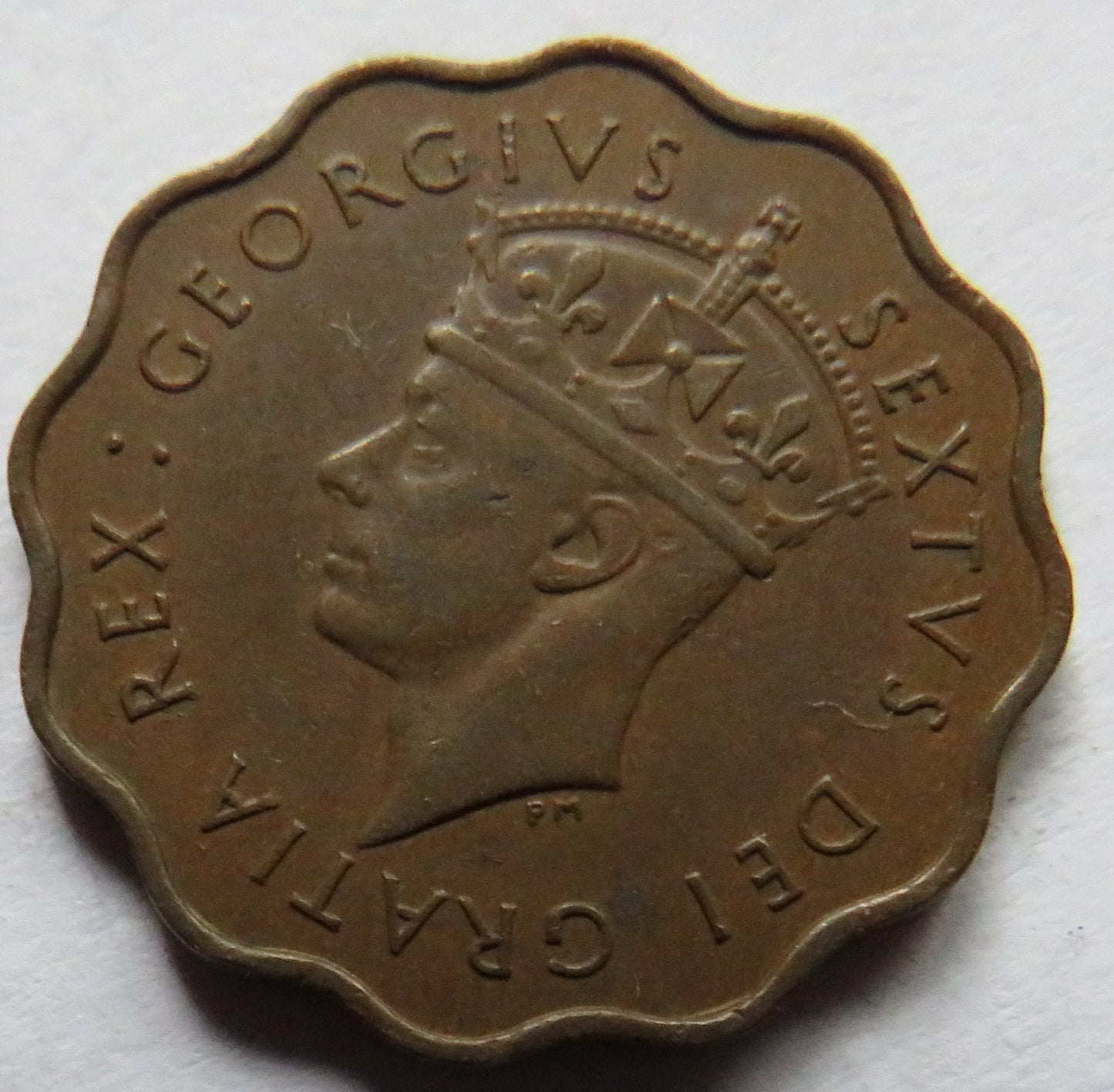 1949 King George VI Cyprus 1/2 Piastre Coin