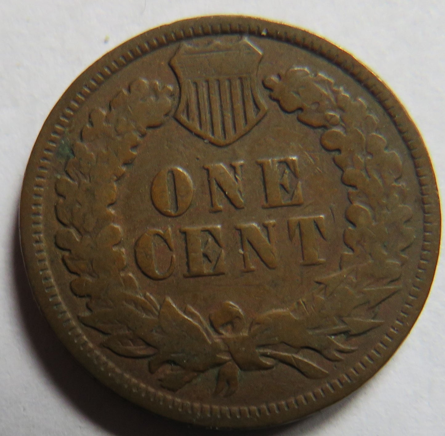 1886 USA Indian Head One Cent Coin