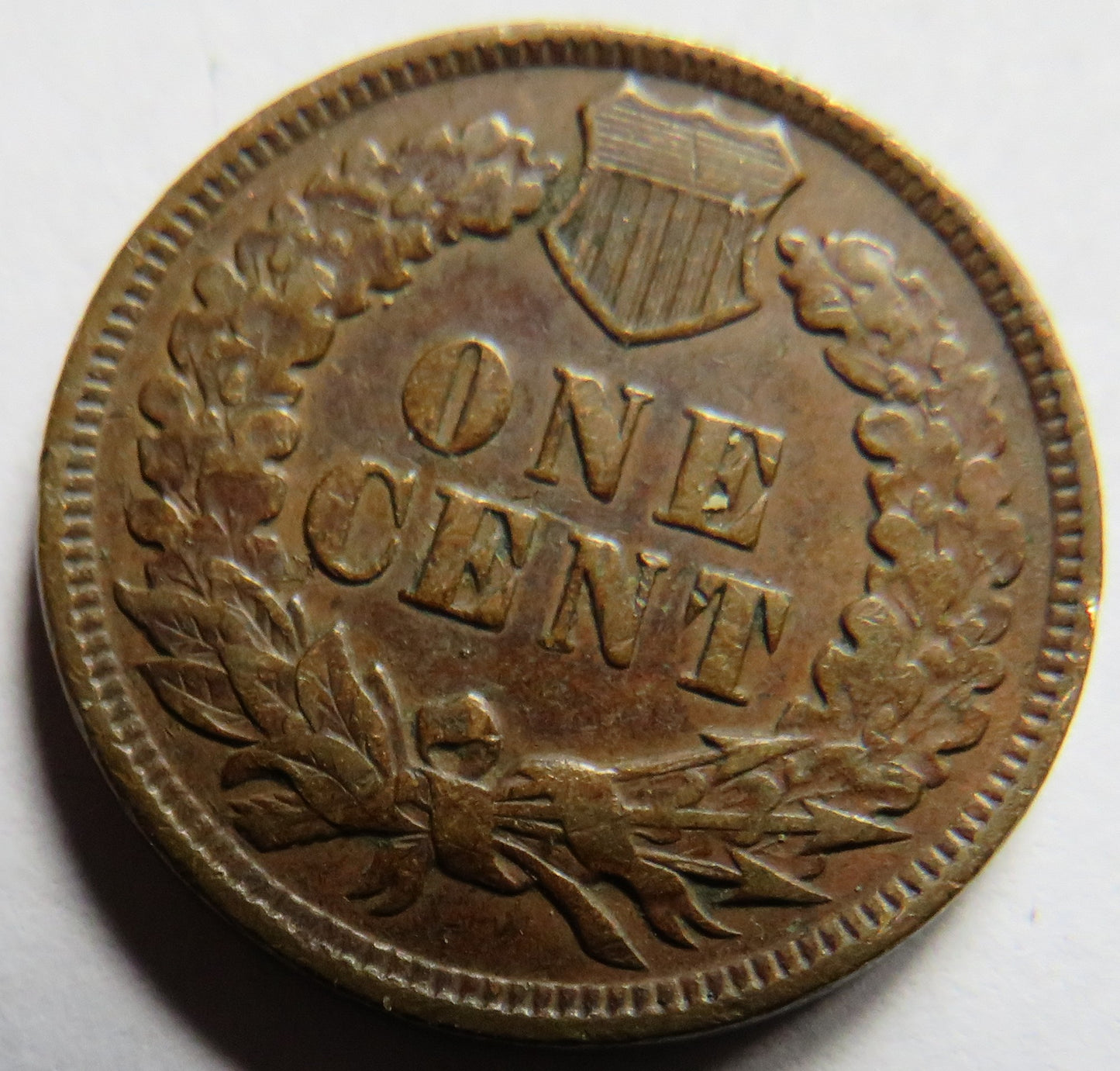 1908 USA Indian Head One Cent Coin