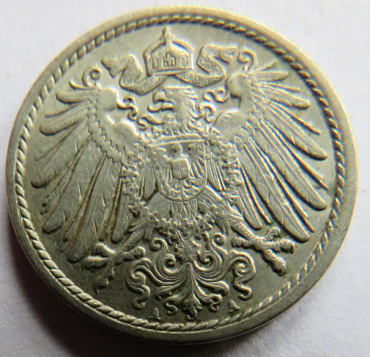 1897-A Germany - Empire 5 Pfennig Coin
