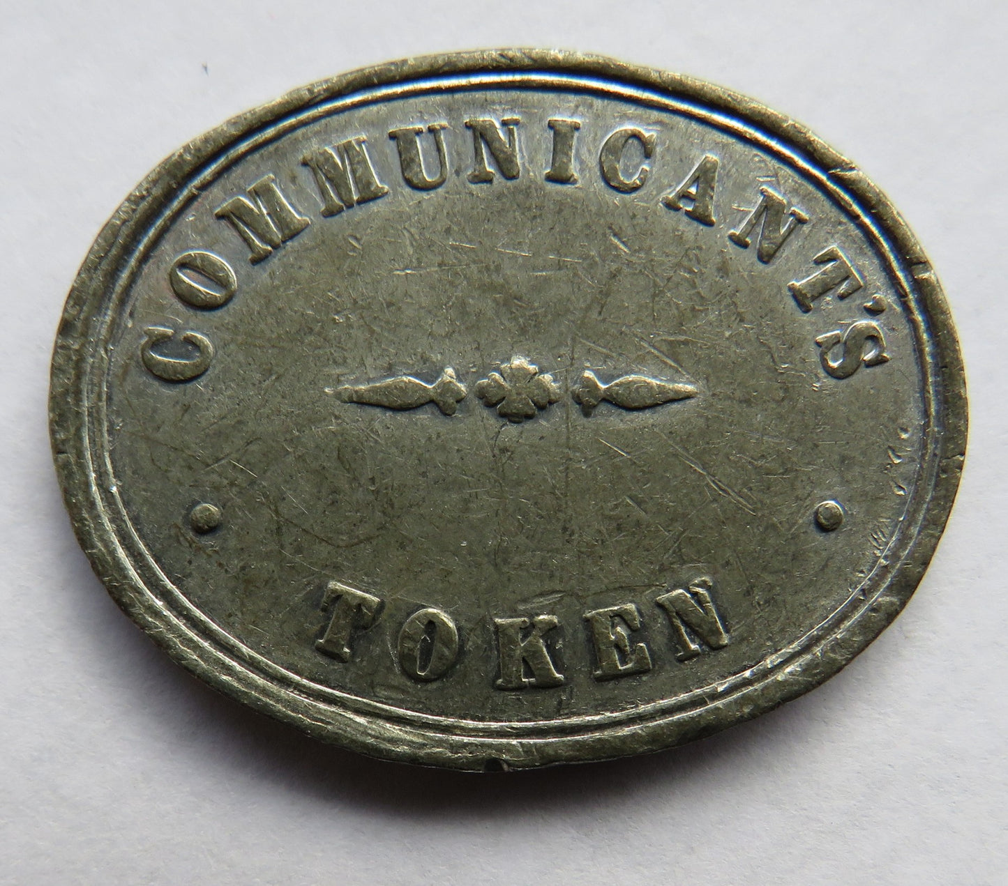 St George's-In-The-Fields Glasgow 1822 Church Communion Token