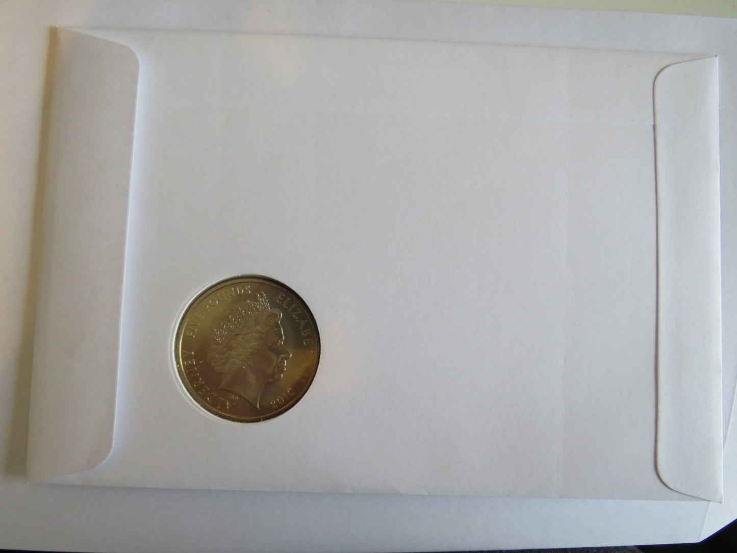 2010 Alderney £5 Coin & Stamp Cover William & Kate