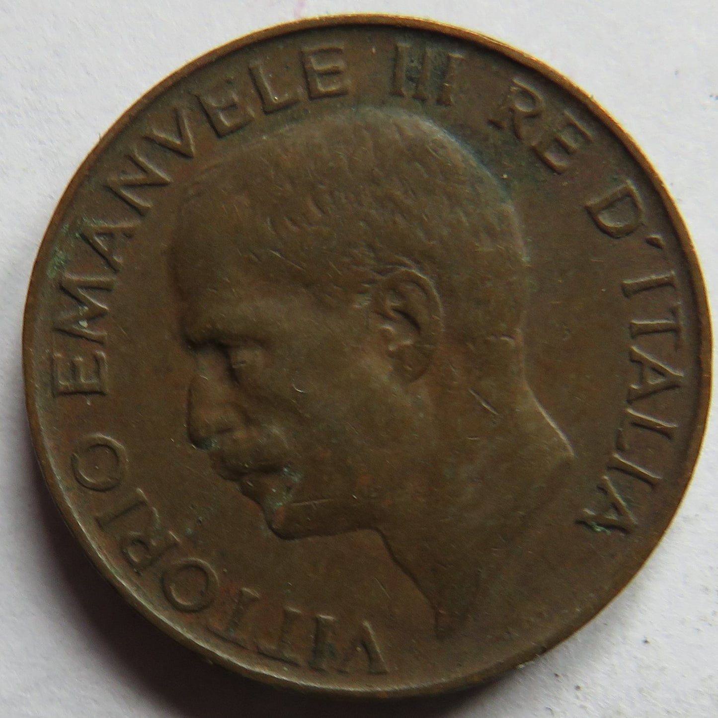 1922 Italy 5 Centesimi Coin