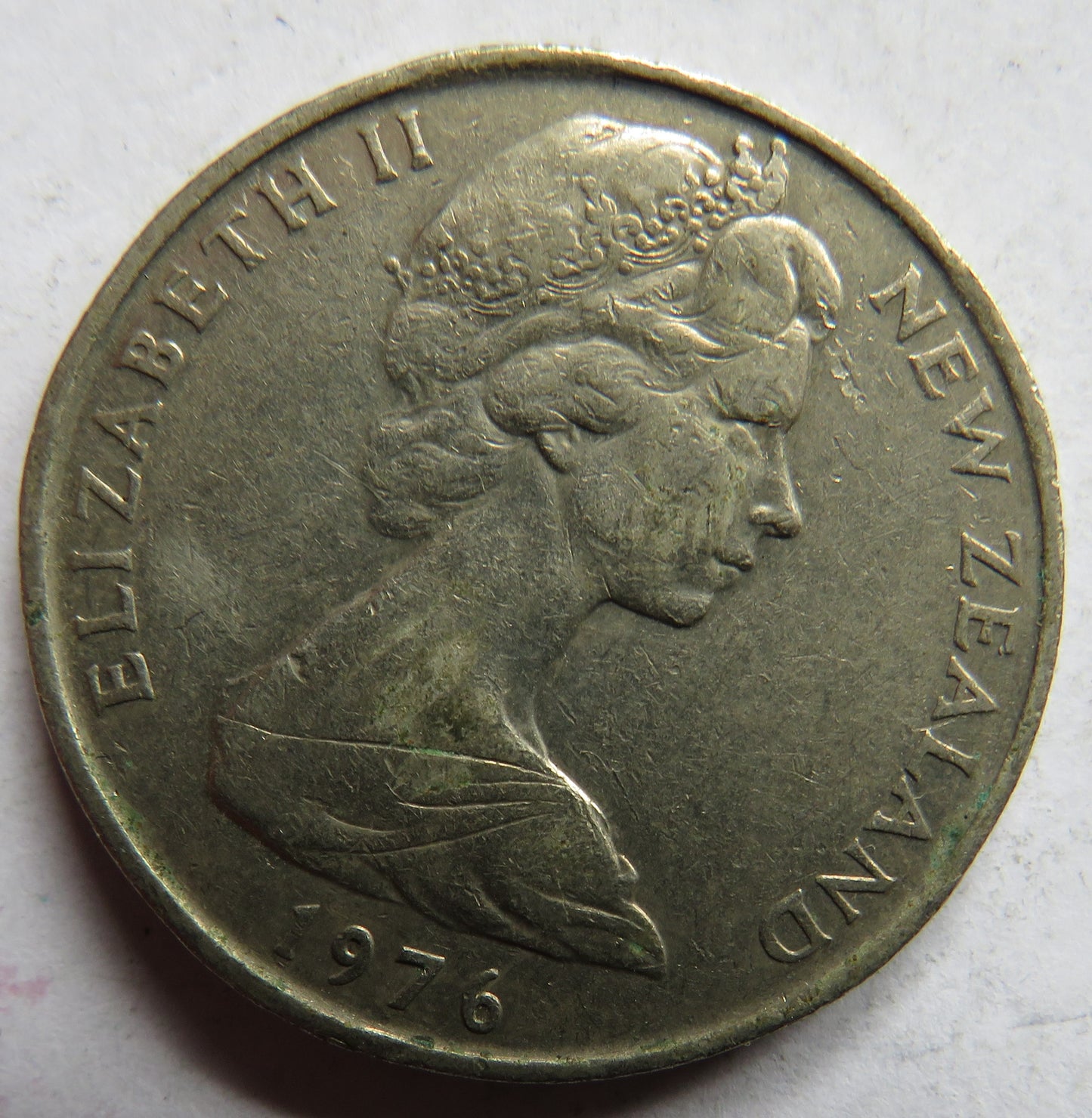 1976 New Zealand 50 Cents Coin