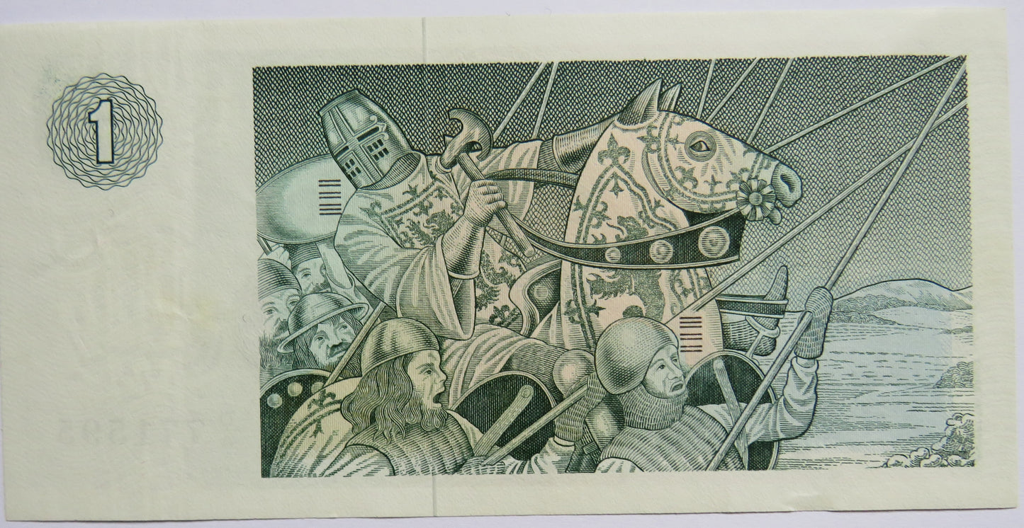 1971 Clydesdale Bank Limited £1 One Pound Banknote