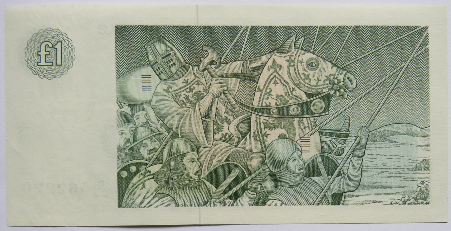 1983 Clydesdale Bank PLC £1 One Pound Banknote