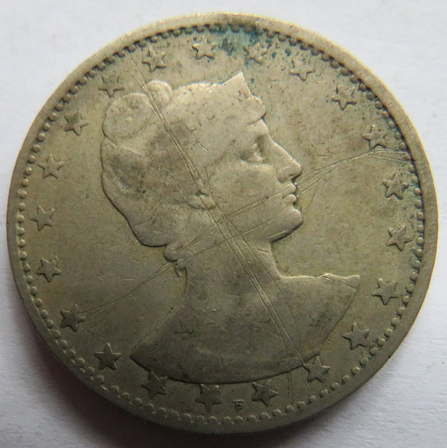 1901 Brazil 400 Reis Coin