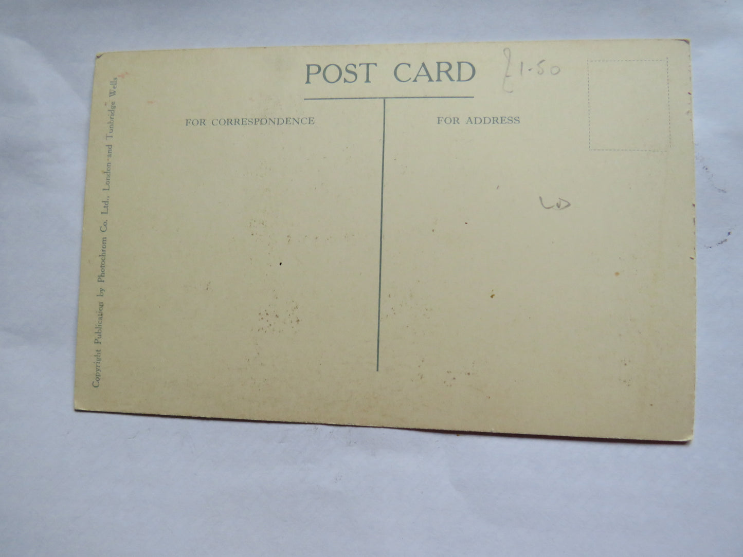 Vintage Postcard of Dartmoor, Princetown Prison