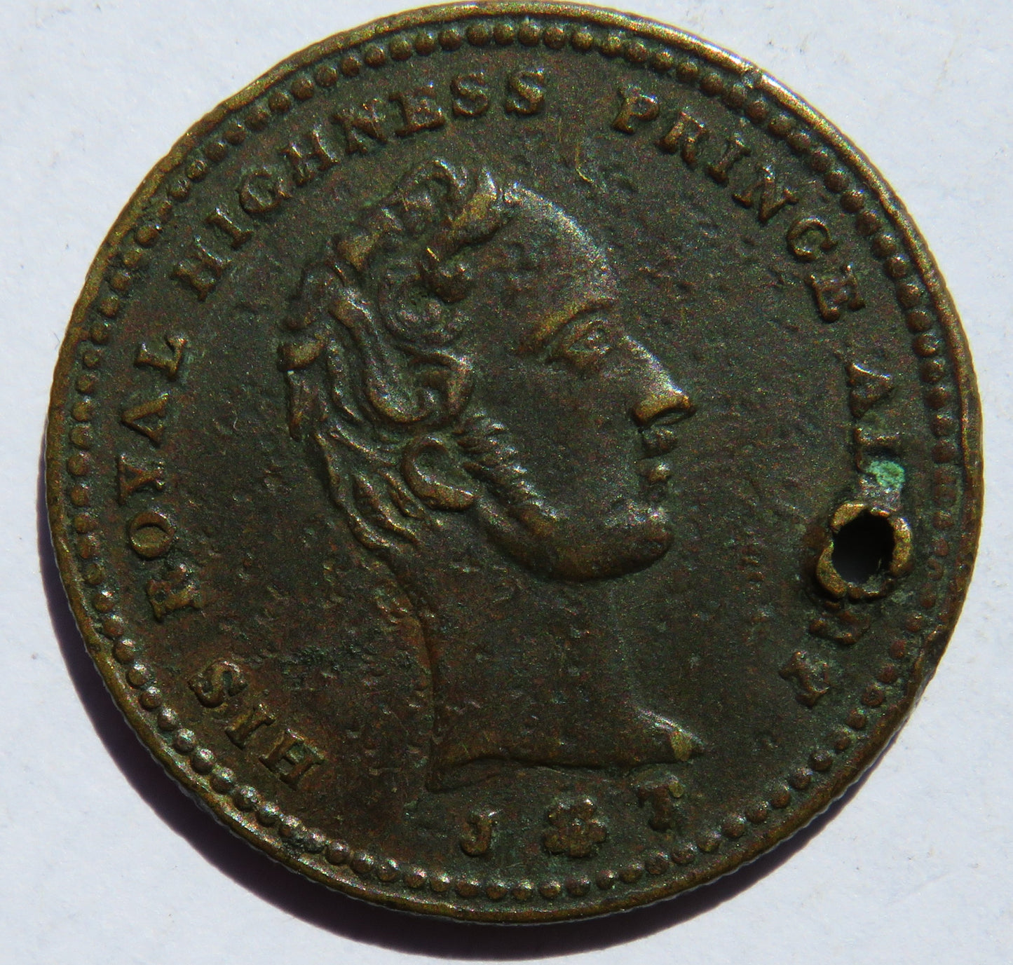 1846 Foundation Stone Of The Sailors Home Liverpool Token Laid By Prince Albert