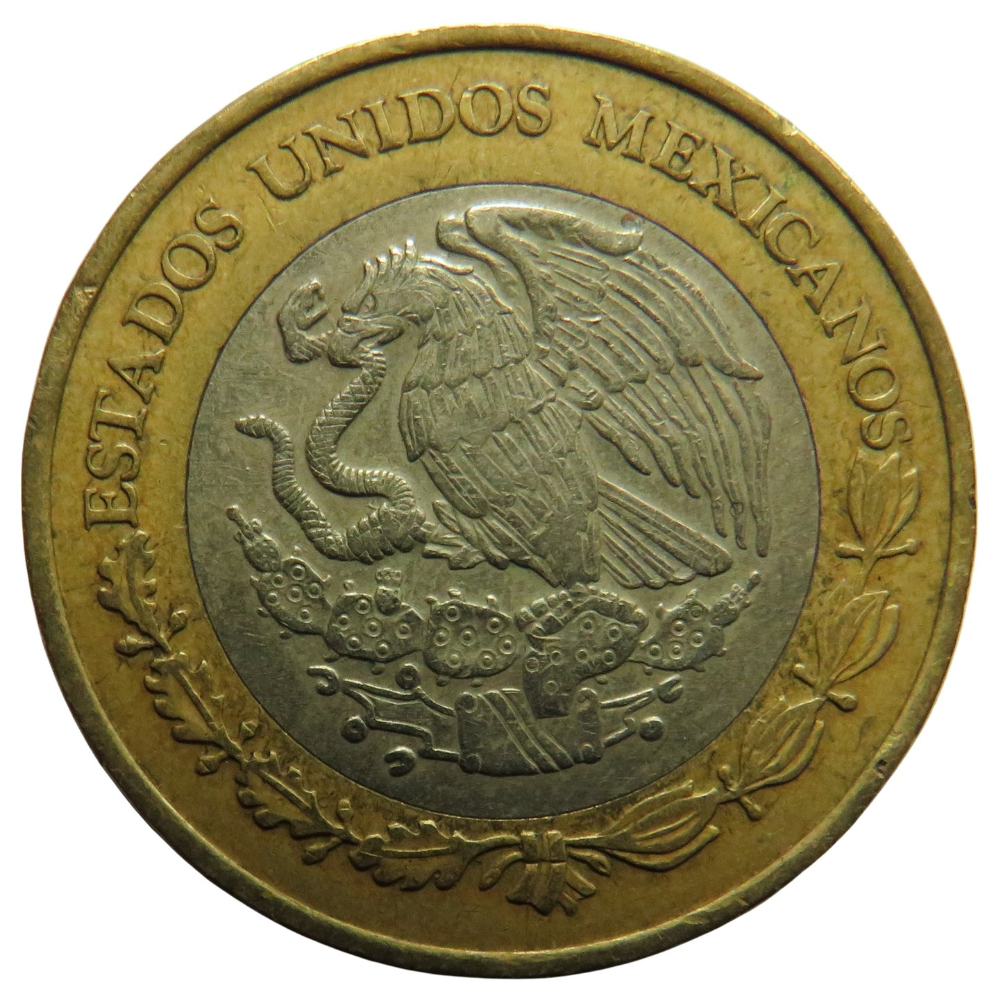 2011 Mexico 10 Pesos Coin