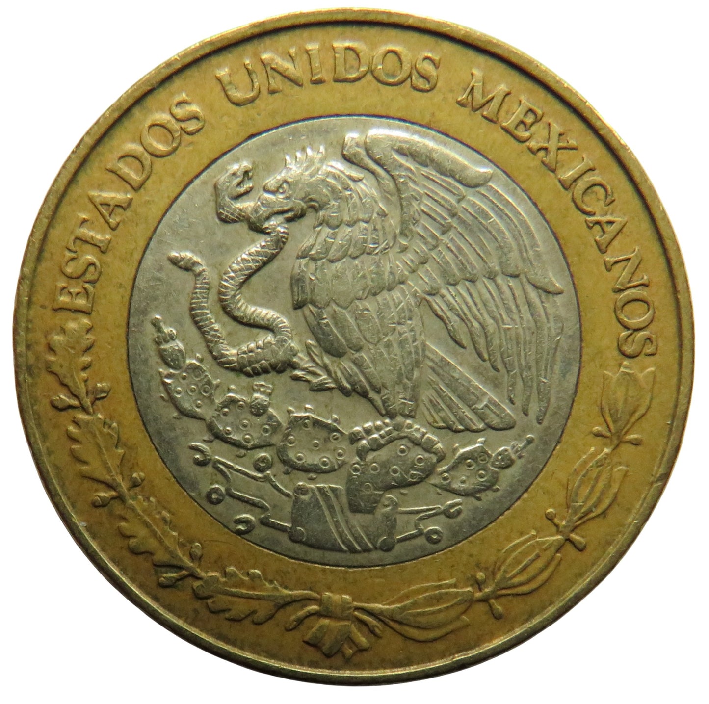 1998 Mexico 10 Pesos Coin