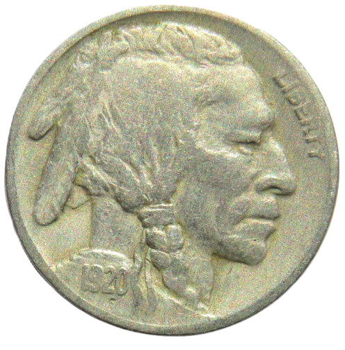 1920 USA Buffalo Nickel Coin