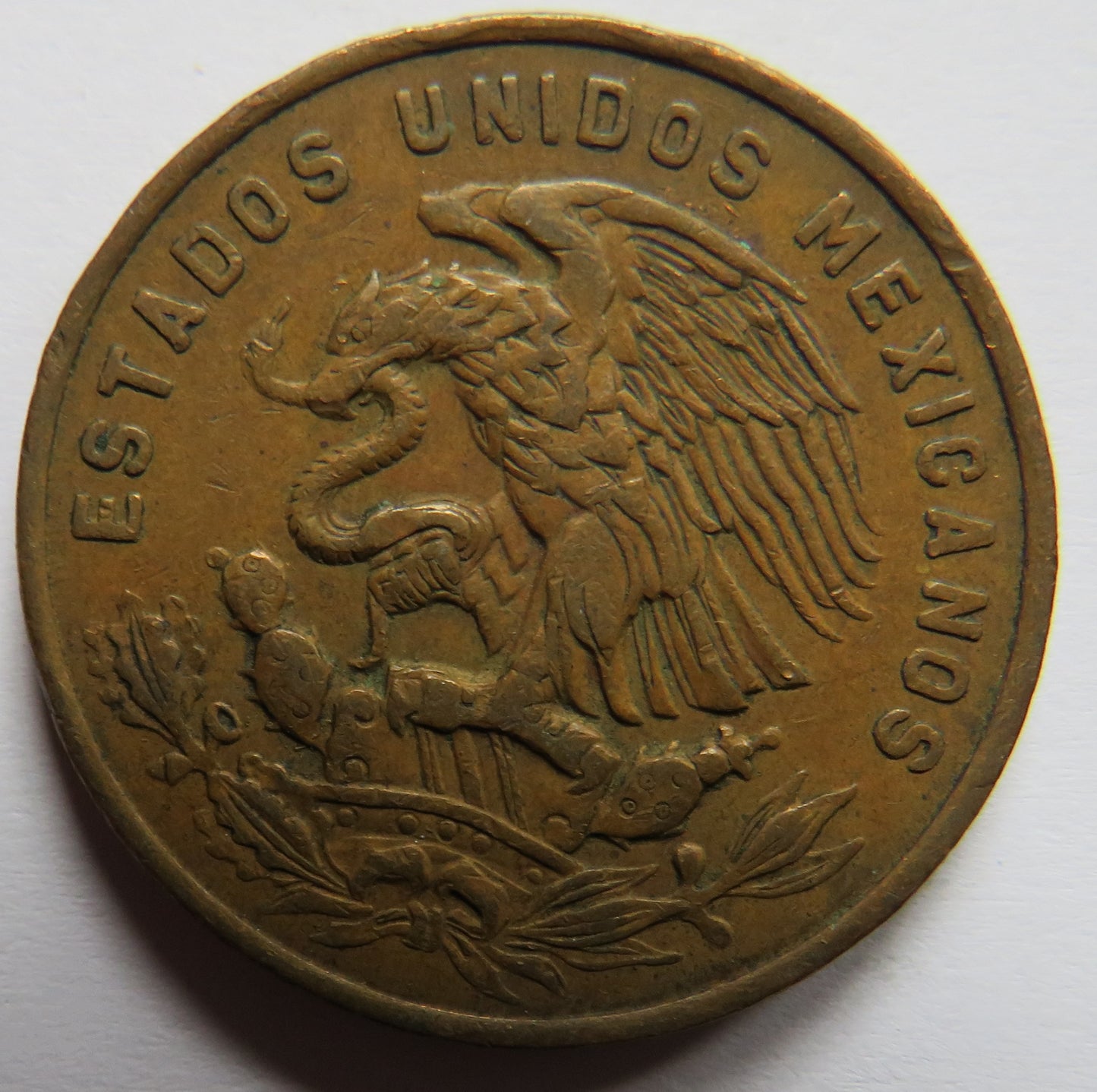 1963 Mexico 20 Centavos Coin