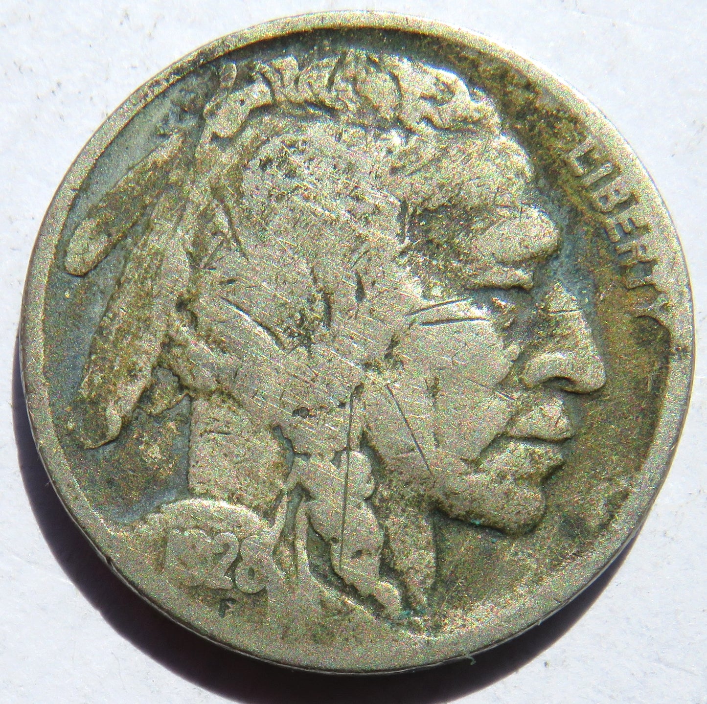 1928 USA Buffalo Nickel Coin