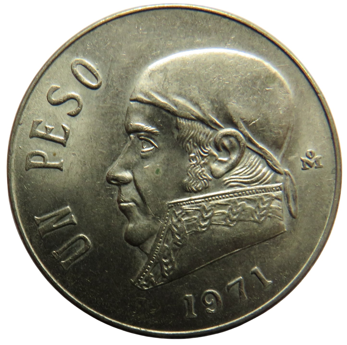 1971 Mexico One Peso Coin