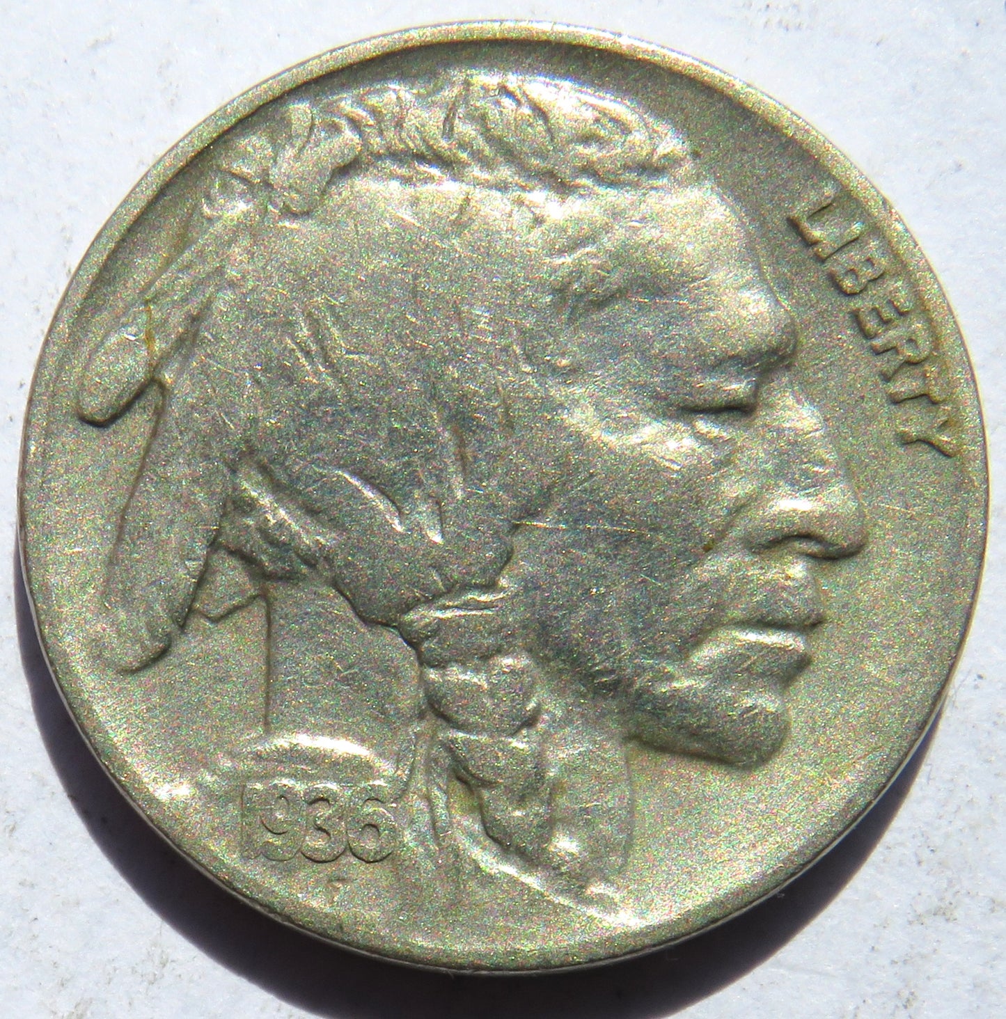 1936 USA Buffalo Nickel Coin