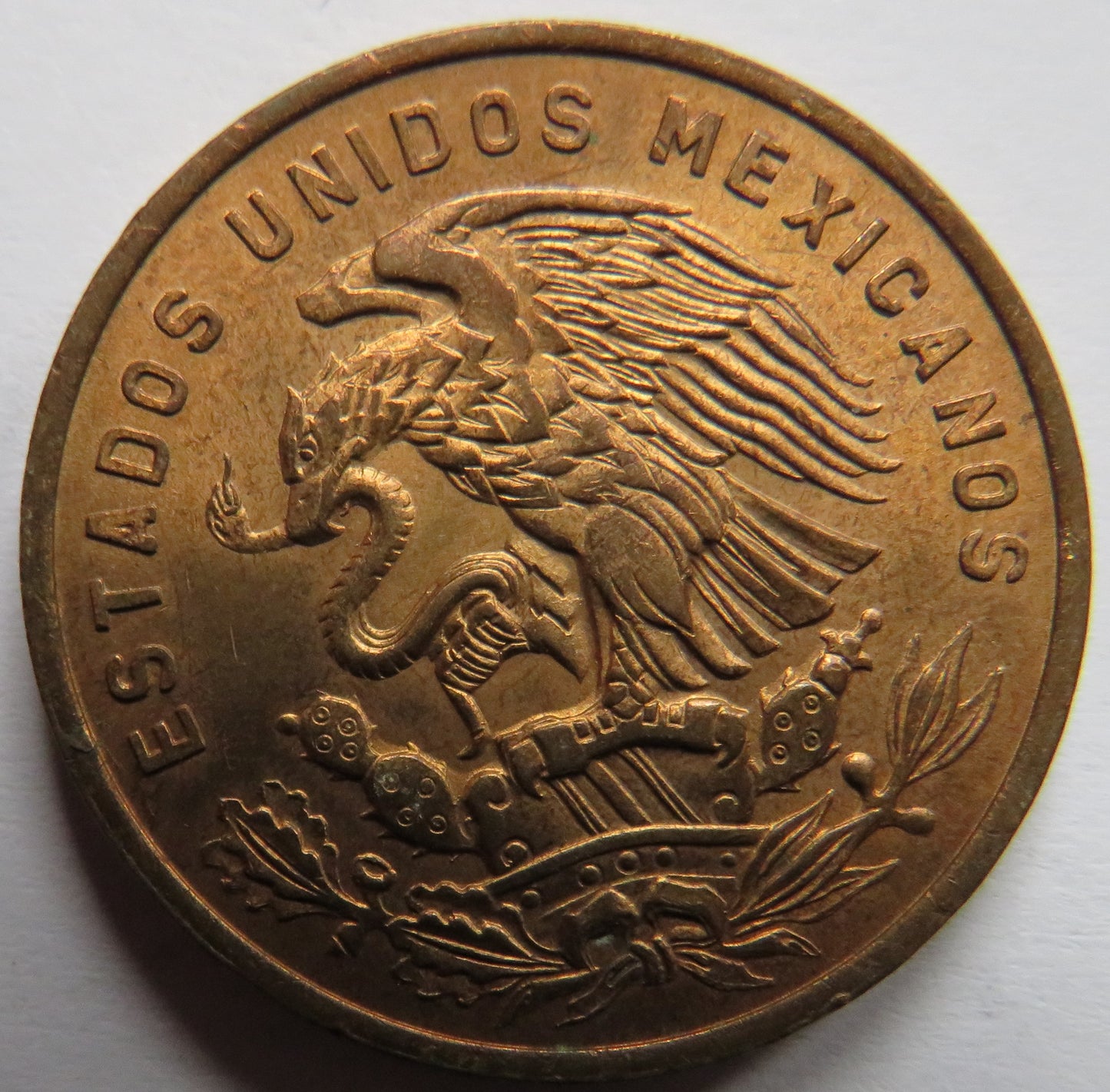 1963 Mexico 20 Centavos Coin In High Grade