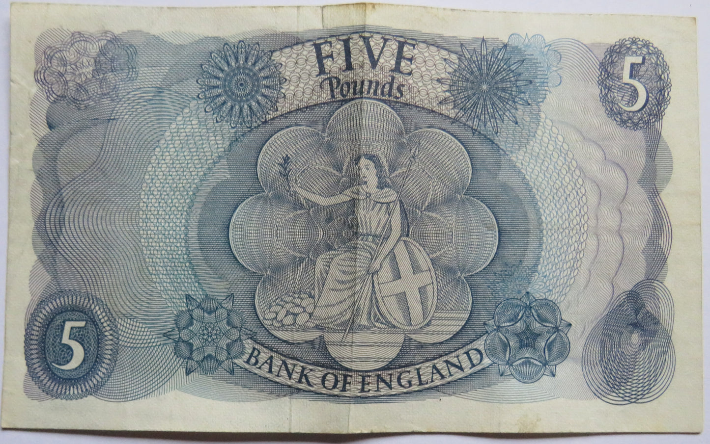 Bank of England £5 Five Pound Banknote J.S. Fforde