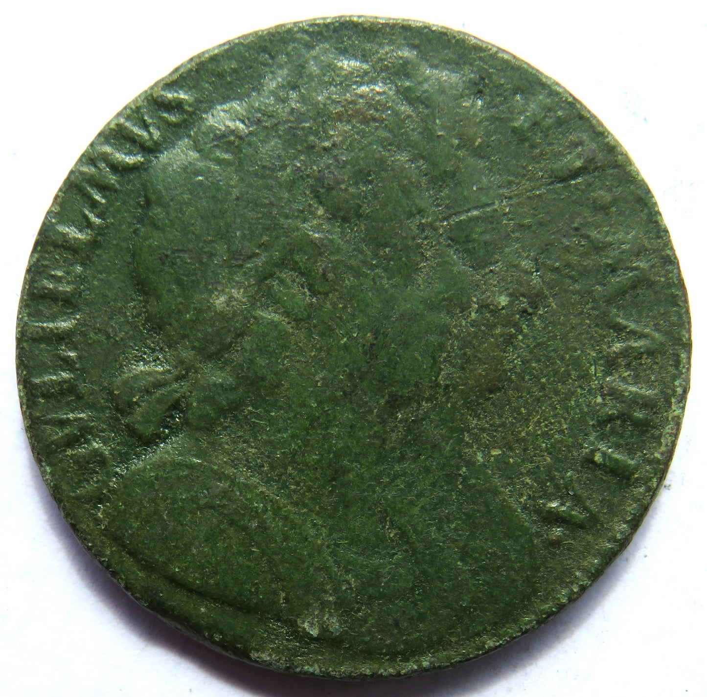 1694 William & Mary Halfpenny Coin
