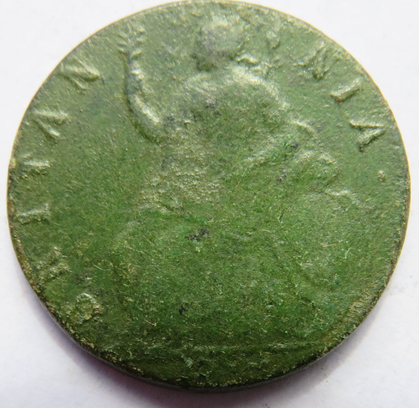 1694 William & Mary Halfpenny Coin