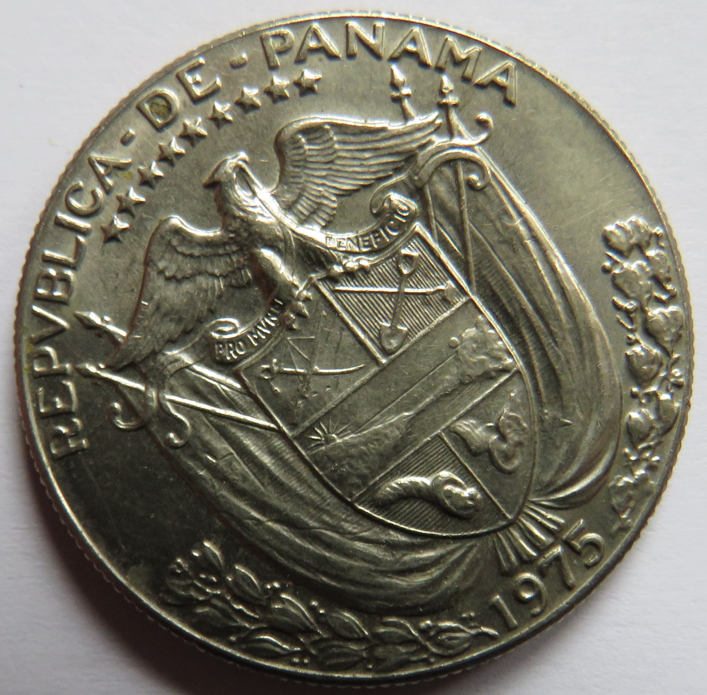 1975 Panama 1/2 Balboa Coin