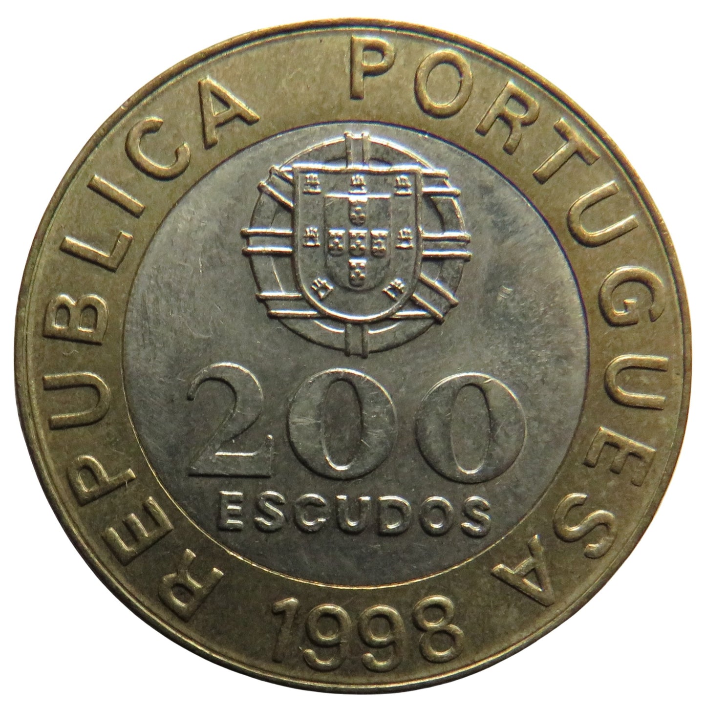 1998 Portugal 200 Escudos Coin