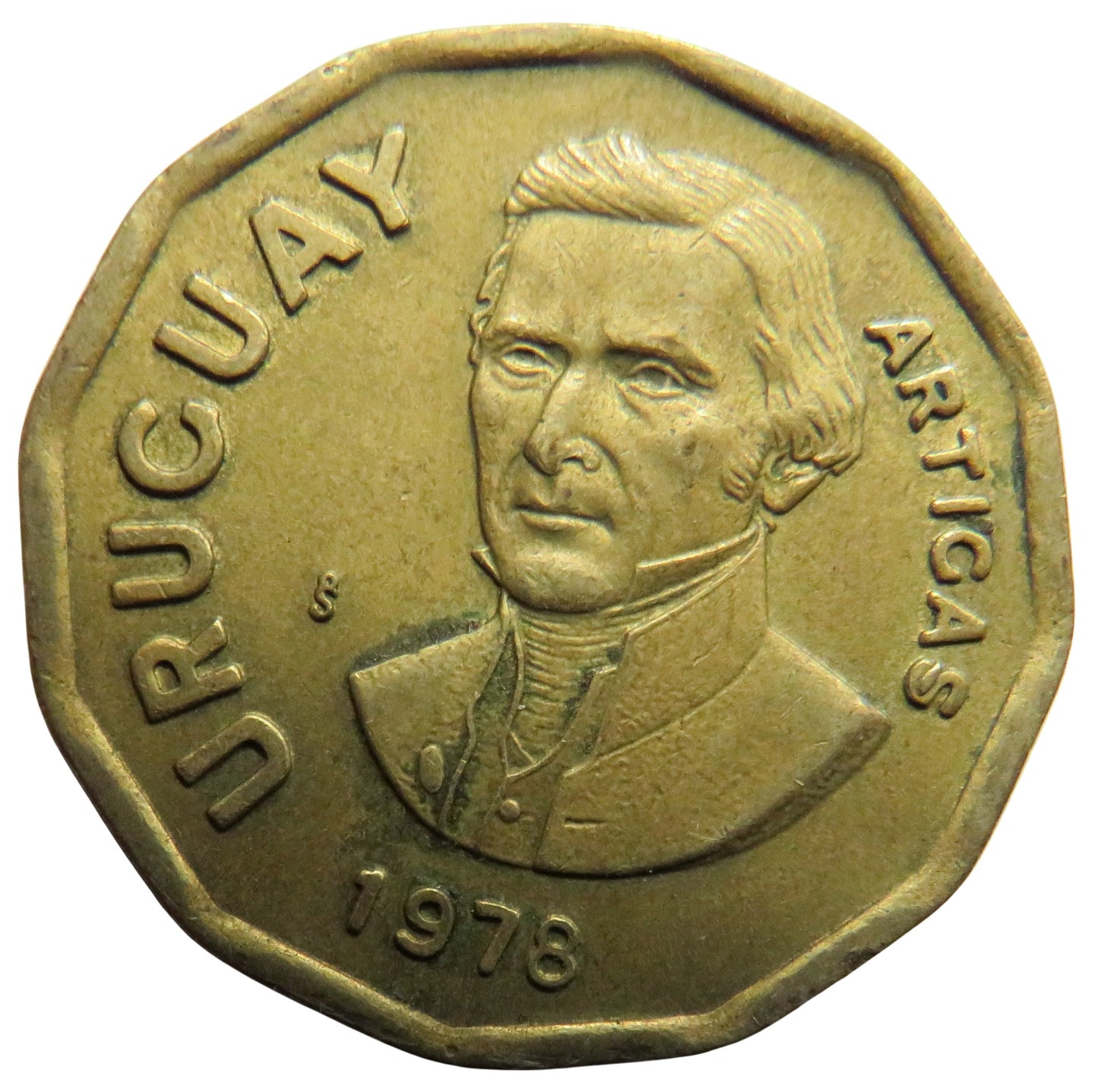 1978 Uruguay 10 Nuevos Pesos Coin