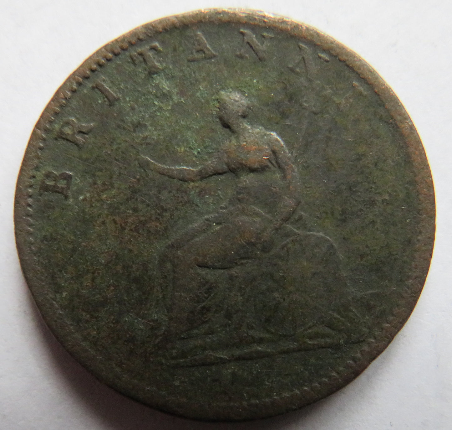 1806 King George III Halfpenny Coin - Great Britain