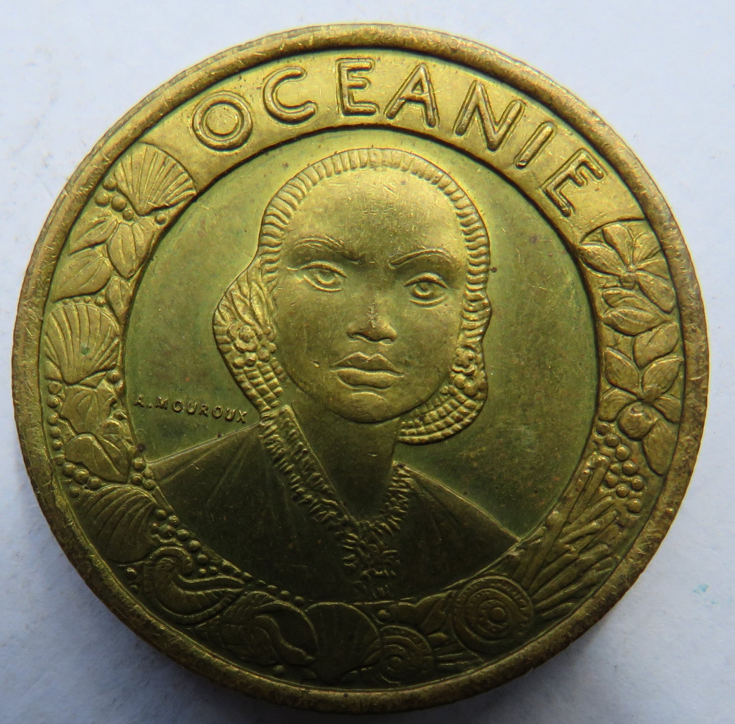 1931 Exposition Coloniale Internationale De Paris Oceanie Medal