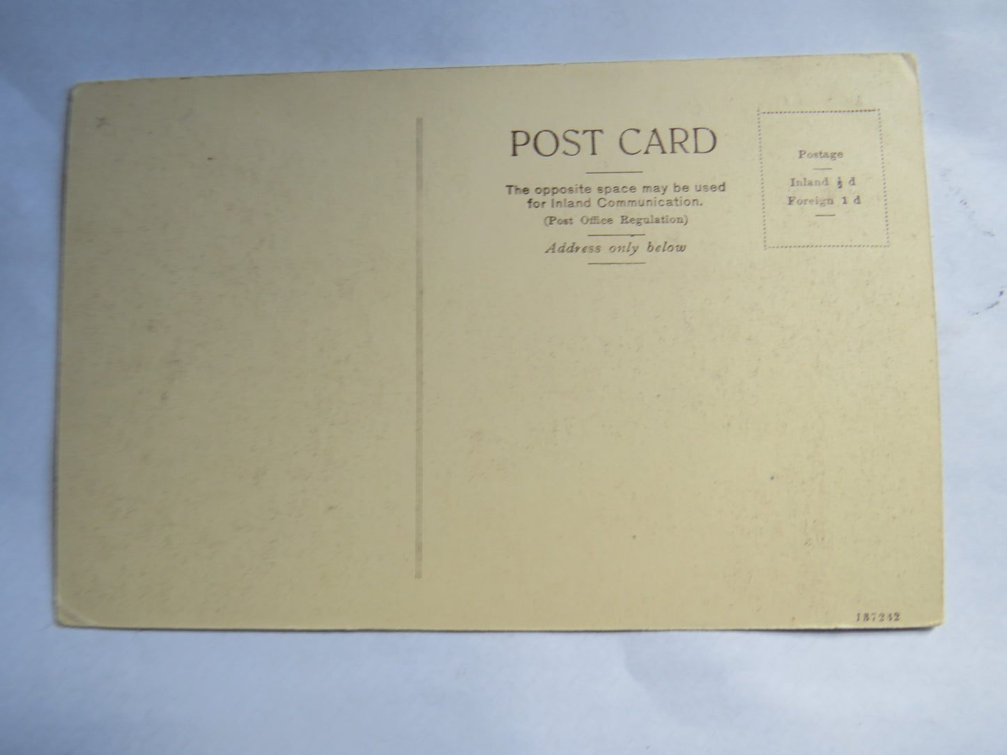 Vintage Postcard of Ansteys Cove, Torquay