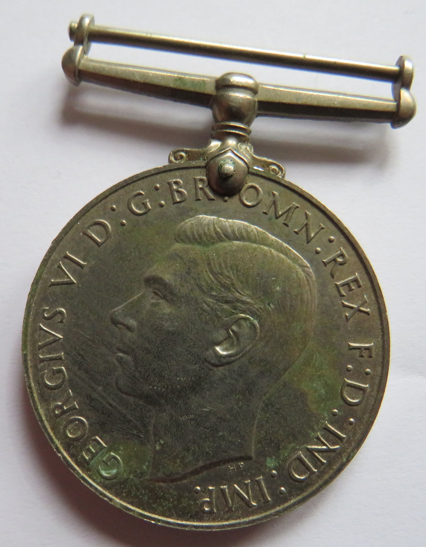 1939 - 1945 King George VI WWII The Defence Medal