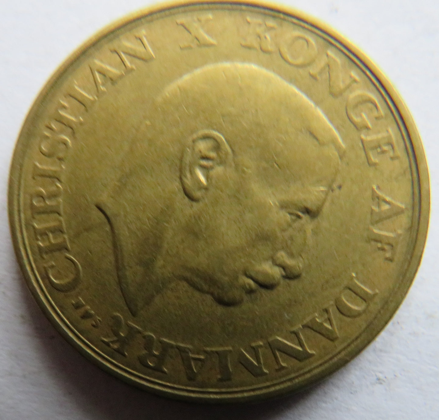 1947 Denmark One Krone Coin