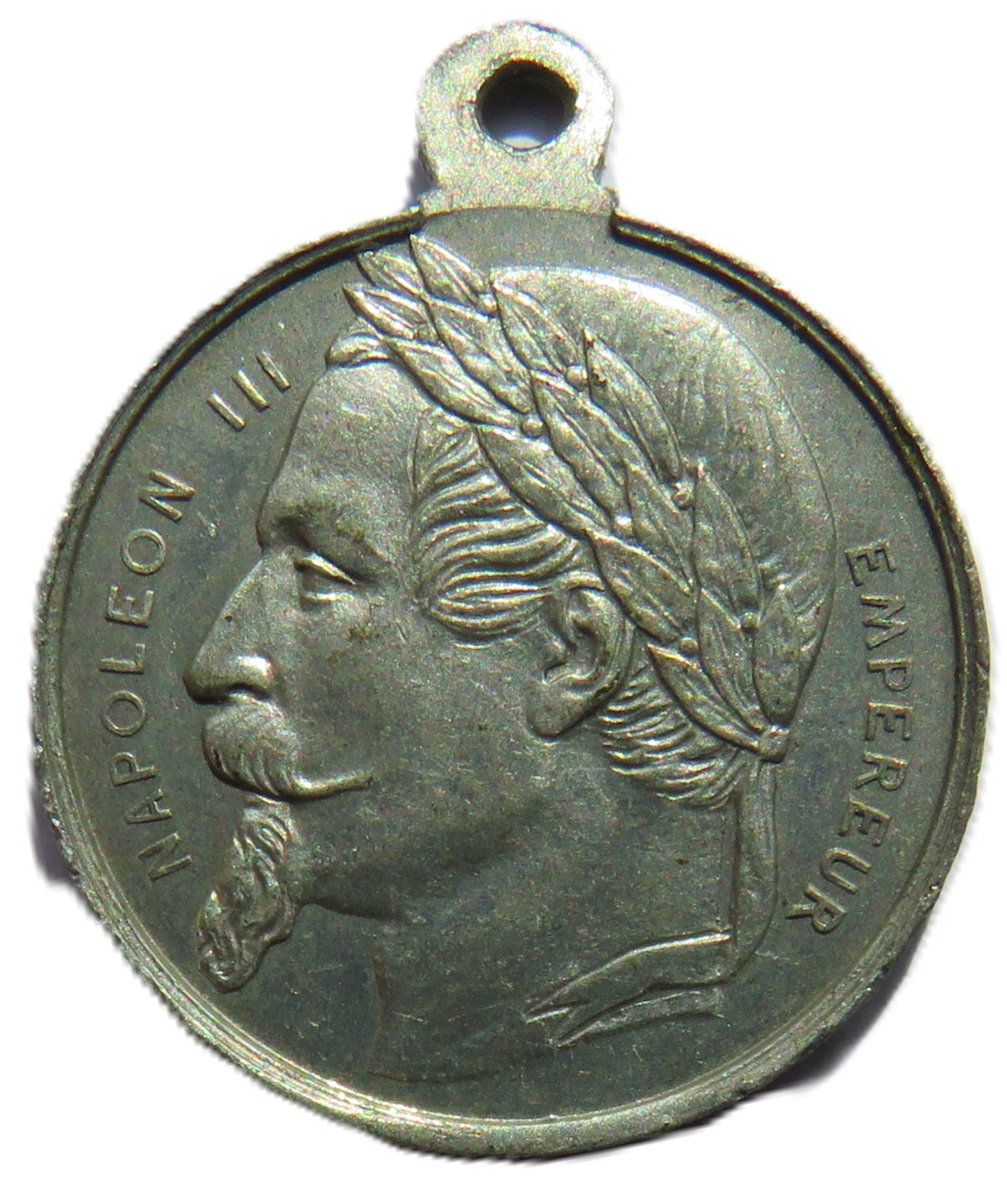 Napoleon III Emperor 1867 Paris Exhibition Medal