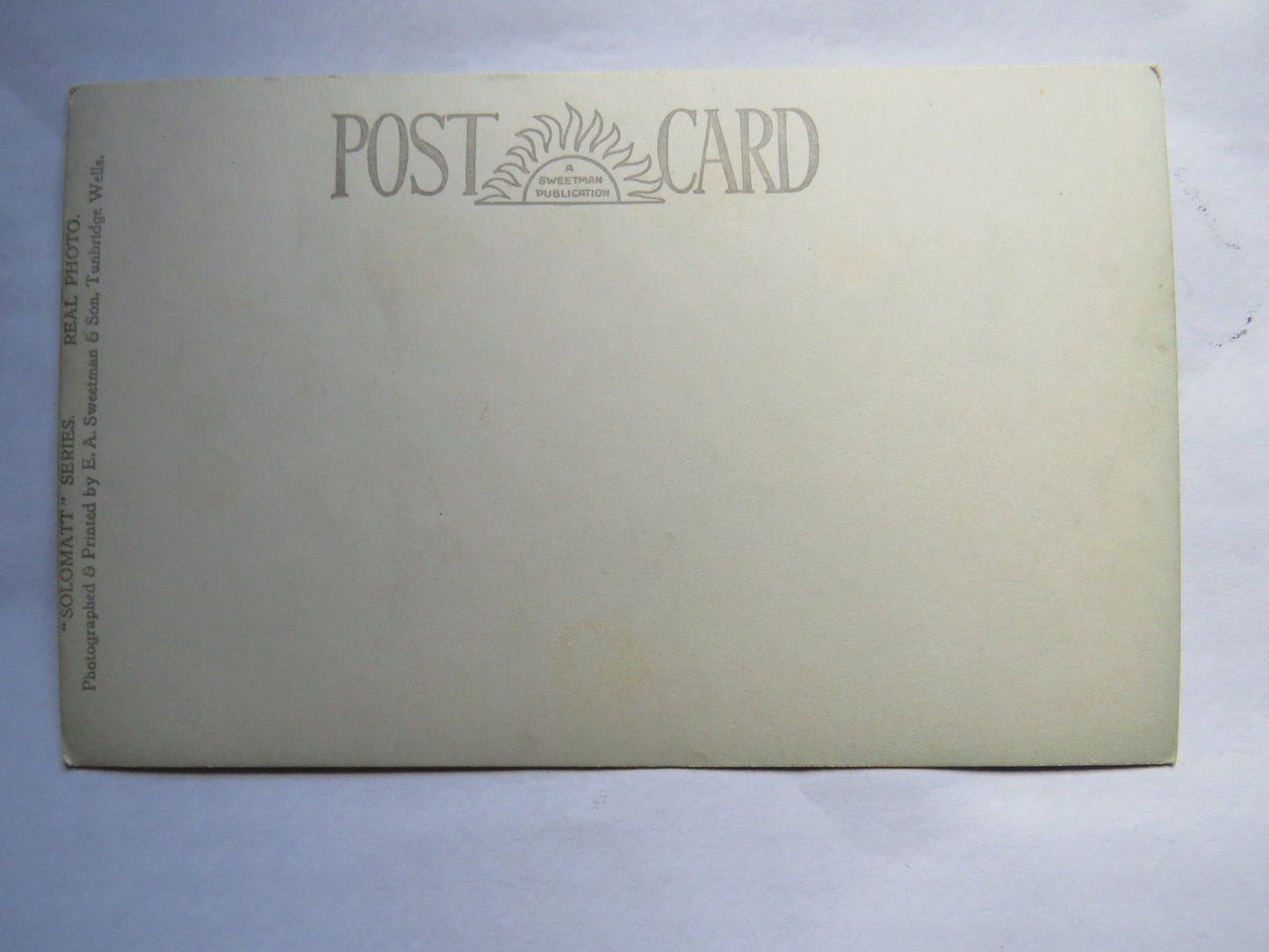 Vintage Postcard of Beachy Head and Lighthouse, Eastbourne