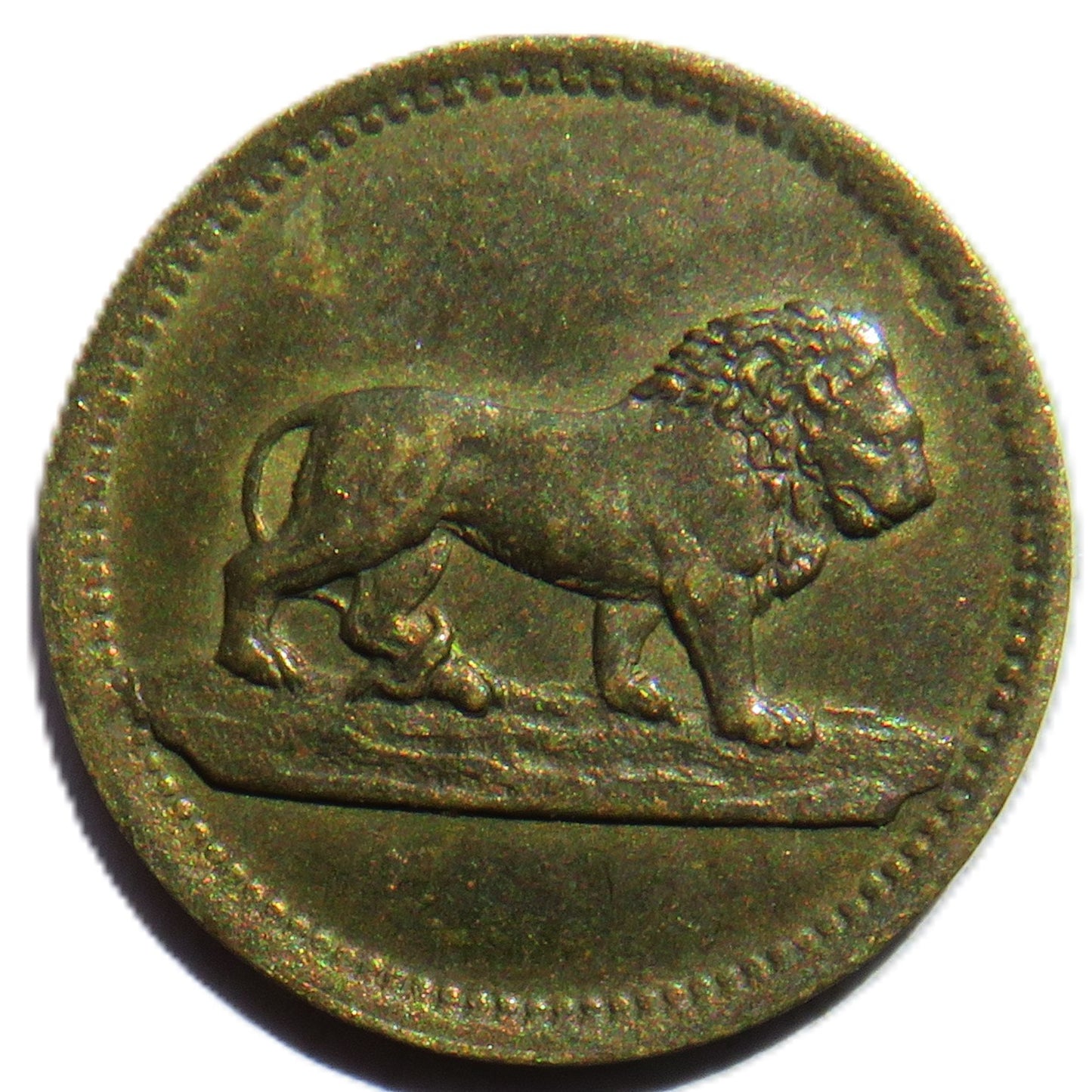 Vintage Lion Spiel Marke Token