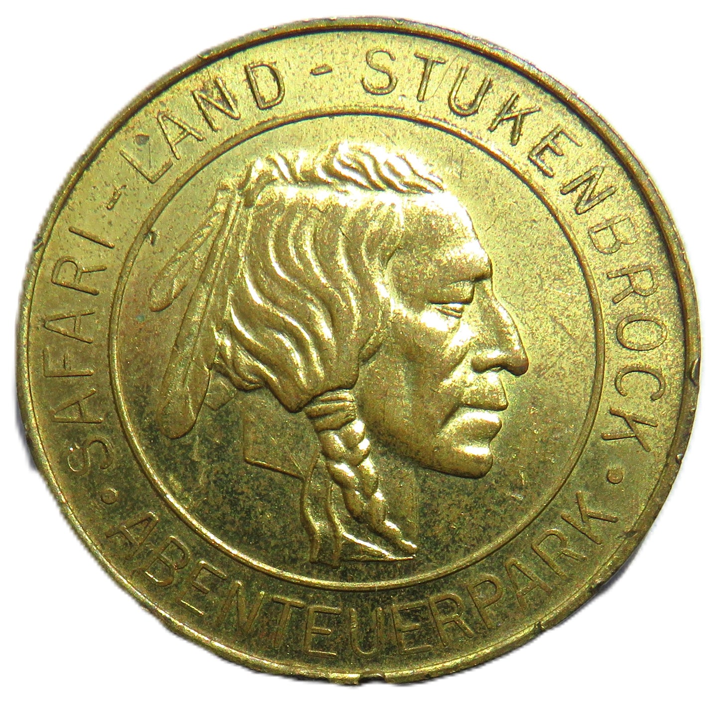 Safari-Land-Stukenbrock Abenteuerpark Dodge City Gold Mine Token